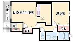 グロワールA 1階