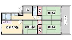 北在家アパートメント 3階