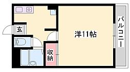 間取図画像 1K