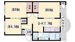 ローレルハイツ三木2号棟 4階