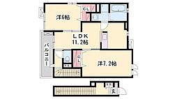 ラッフィナートII 2階/-