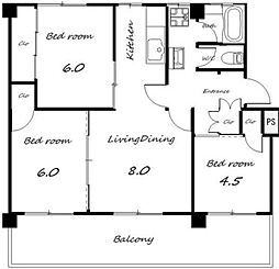 ヴィラナリー加東III 1号棟 4階