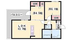 ステラフォーリア 2階/-