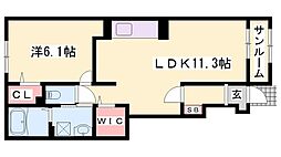 ベルオーブR 1階/-
