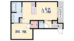 シャーメゾン大観町 1階/-