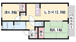 メゾンティファ B棟 1階/-