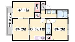 ボナール東加古川 2階