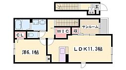 ブリック フェアリーIII 2階