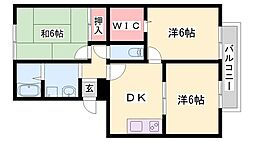 ドミール北開地 1階/-