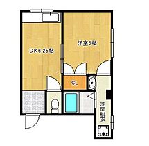 メゾン元町  ｜ 大阪府大阪市港区市岡元町３丁目5-20（賃貸マンション1DK・2階・26.20㎡） その2