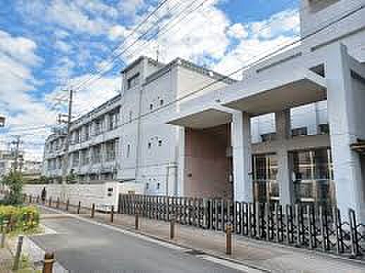 画像18:大阪市立八幡屋小学校（387m）