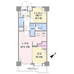 ライオンズマンション鶴見中央 1SLDKの間取図画像