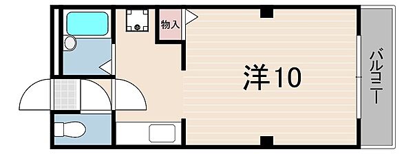 エスポワール田代 ｜兵庫県西宮市田代町(賃貸マンション1R・3階・30.00㎡)の写真 その2