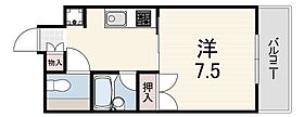 マンション23  ｜ 兵庫県西宮市田代町（賃貸マンション1K・3階・24.50㎡） その2