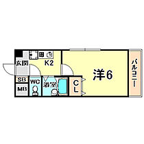 夙川チェリーハウス  ｜ 兵庫県西宮市相生町（賃貸マンション1K・3階・19.60㎡） その2