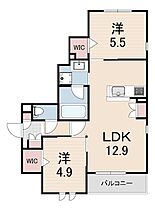 参番館  ｜ 兵庫県尼崎市塚口本町２丁目（賃貸マンション2LDK・3階・56.01㎡） その2