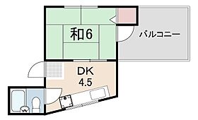 武庫川巴第2マンション  ｜ 兵庫県尼崎市武庫川町２丁目（賃貸マンション1DK・3階・25.00㎡） その2