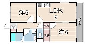 メゾン南浜  ｜ 兵庫県尼崎市東本町２丁目（賃貸マンション2LDK・2階・52.05㎡） その2