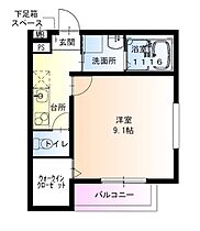 フジパレス大物公園II番館  ｜ 兵庫県尼崎市東大物町１丁目（賃貸アパート1K・1階・30.12㎡） その2