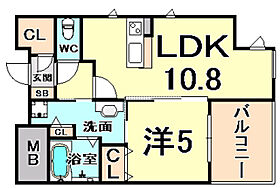 Amistad（アミスター）  ｜ 兵庫県尼崎市南武庫之荘３丁目（賃貸マンション1LDK・2階・40.90㎡） その2