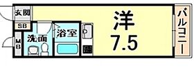 ラレジデンス尼崎  ｜ 兵庫県尼崎市金楽寺町１丁目（賃貸マンション1R・3階・21.00㎡） その2