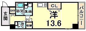 ル・ソレイユ  ｜ 兵庫県尼崎市善法寺町（賃貸マンション1R・5階・43.66㎡） その2