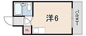 メゾン・ド・アトラー  ｜ 兵庫県尼崎市南塚口町６丁目（賃貸マンション1R・2階・15.12㎡） その2