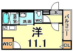 フジパレス出屋敷III番館  ｜ 兵庫県尼崎市北竹谷町３丁目（賃貸アパート1R・3階・30.92㎡） その2