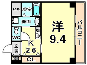 ラ・コピエ南塚口  ｜ 兵庫県尼崎市南塚口町３丁目（賃貸マンション1K・4階・29.70㎡） その2