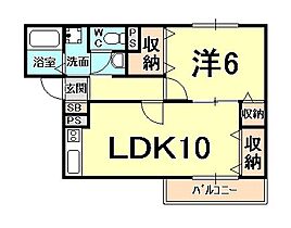 兵庫県西宮市小松北町２丁目（賃貸アパート1LDK・1階・43.53㎡） その2