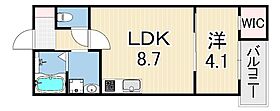 S－FLATさくら夙川  ｜ 兵庫県西宮市霞町（賃貸アパート1LDK・2階・30.99㎡） その2