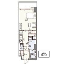 フレンシア西宮北口  ｜ 兵庫県西宮市深津町（賃貸マンション1K・6階・32.19㎡） その2