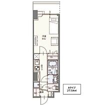 フレンシア西宮北口  ｜ 兵庫県西宮市深津町（賃貸マンション1K・6階・27.54㎡） その2