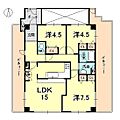 グランドメゾン苦楽園南棟6階16.0万円