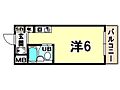 キューブ塚口6階3.5万円