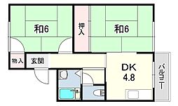 間取図画像 2DK