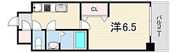 (仮称)北本町1丁目PJ 1Kの間取図画像