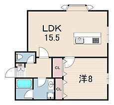 villa　le　Euphoria KITANO  ｜ 兵庫県神戸市中央区北野町３丁目（賃貸マンション1LDK・1階・51.33㎡） その2