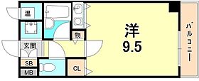 コーラルウェイII  ｜ 兵庫県神戸市中央区楠町６丁目（賃貸マンション1R・3階・27.06㎡） その2