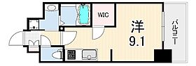 プレサンス神戸水木通ルミエス  ｜ 兵庫県神戸市兵庫区水木通１丁目（賃貸マンション1R・9階・25.16㎡） その2