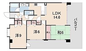 サンビルダー城ノ下  ｜ 兵庫県神戸市灘区城の下通２丁目（賃貸マンション3LDK・1階・73.10㎡） その2