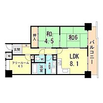 サンワプラザ新神戸  ｜ 兵庫県神戸市中央区二宮町１丁目（賃貸マンション3LDK・3階・52.67㎡） その2