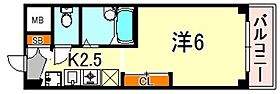 スペラーレ御影  ｜ 兵庫県神戸市東灘区住吉宮町７丁目（賃貸マンション1K・2階・21.66㎡） その2