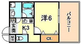 マグノリアパレス  ｜ 兵庫県神戸市灘区日尾町２丁目（賃貸マンション1K・4階・23.75㎡） その2