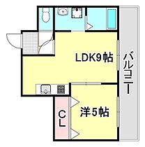 グランメゾン神戸  ｜ 兵庫県神戸市兵庫区大開通３丁目（賃貸マンション1LDK・3階・33.50㎡） その2