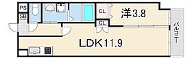 KMS新生水木通  ｜ 兵庫県神戸市兵庫区水木通４丁目（賃貸マンション1LDK・5階・38.13㎡） その2