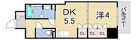 神戸元町Noah  ｜ 兵庫県神戸市中央区下山手通８丁目（賃貸マンション1DK・4階・27.72㎡） その2