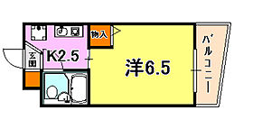 新井マンション  ｜ 兵庫県神戸市中央区元町通３丁目（賃貸マンション1K・4階・20.00㎡） その2