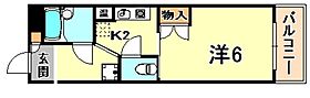 パンブロス6  ｜ 兵庫県神戸市灘区灘南通４丁目（賃貸マンション1K・3階・18.00㎡） その2