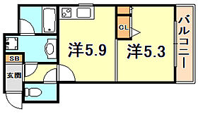 ワコーレ　ディ・アルクス元町  ｜ 兵庫県神戸市中央区栄町通４丁目（賃貸マンション1DK・5階・31.36㎡） その2